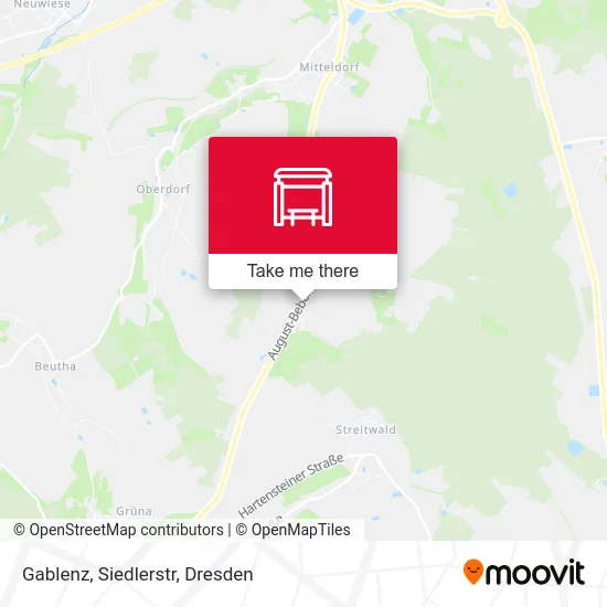 Карта Gablenz, Siedlerstr