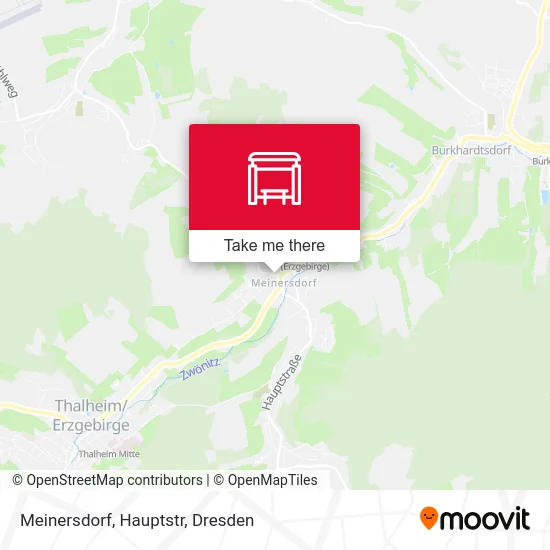 Карта Meinersdorf, Hauptstr