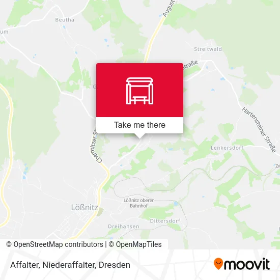 Карта Affalter, Niederaffalter