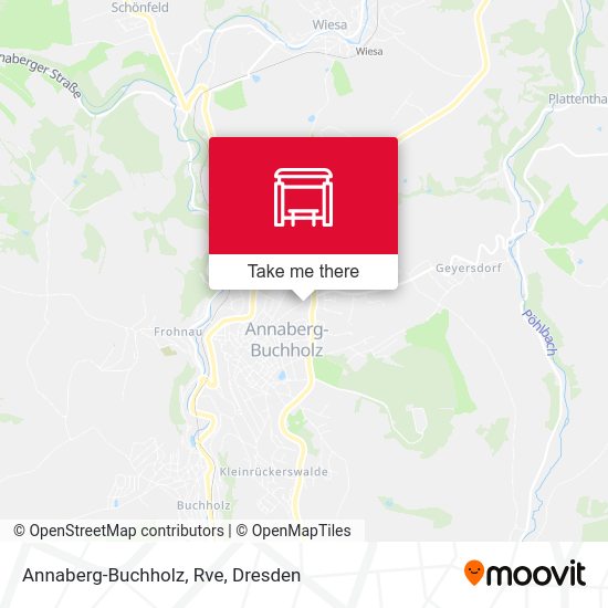 Карта Annaberg-Buchholz, Rve