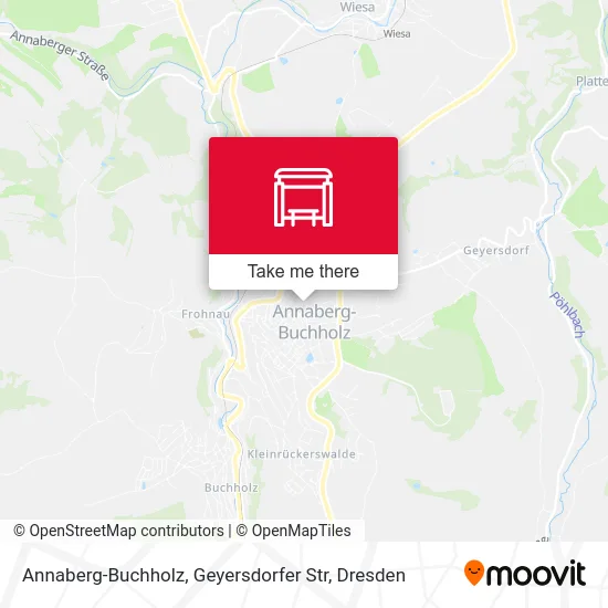 Карта Annaberg-Buchholz, Geyersdorfer Str