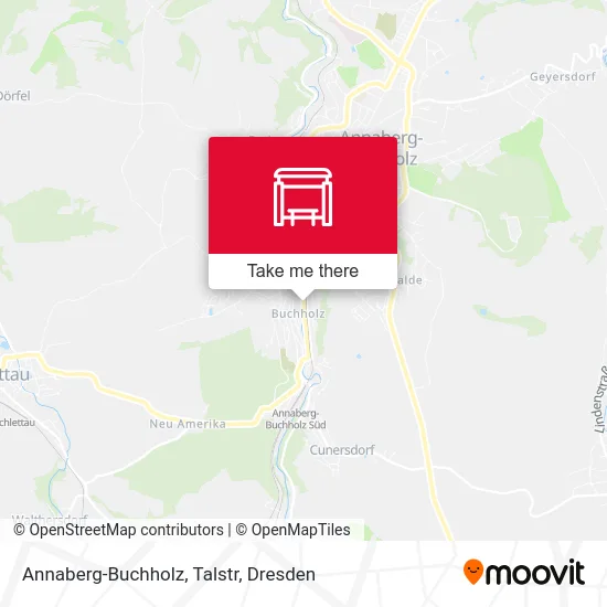 Карта Annaberg-Buchholz, Talstr