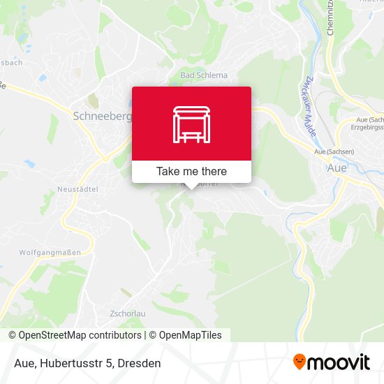 Карта Aue, Hubertusstr 5