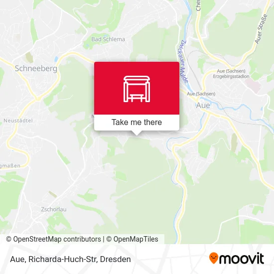 Карта Aue, Richarda-Huch-Str