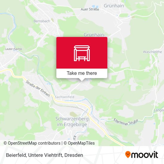 Карта Beierfeld, Untere Viehtrift