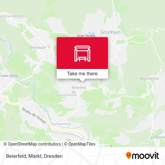 Карта Beierfeld, Markt