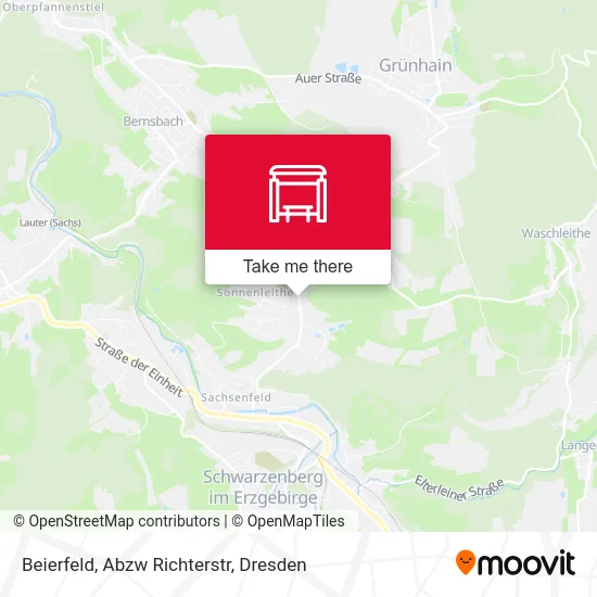 Карта Beierfeld, Abzw Richterstr