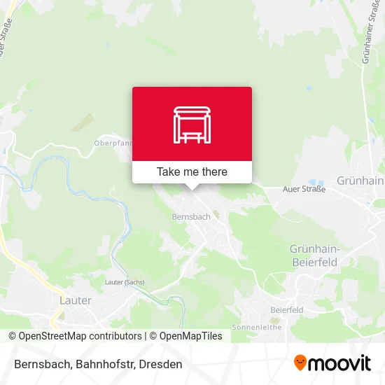Карта Bernsbach, Bahnhofstr