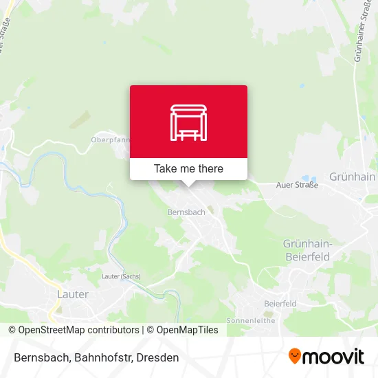 Карта Bernsbach, Bahnhofstr
