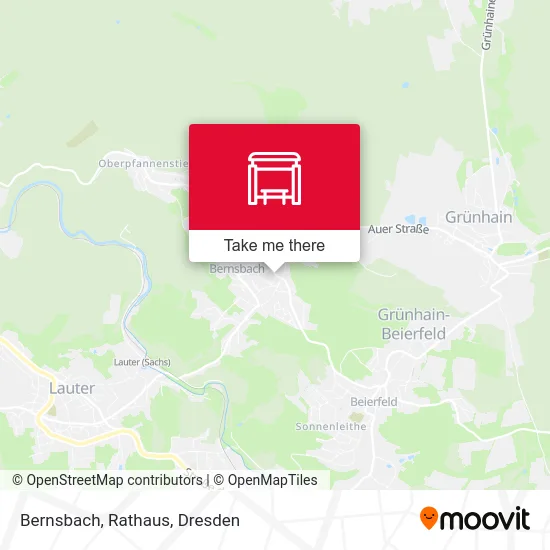 Карта Bernsbach, Rathaus