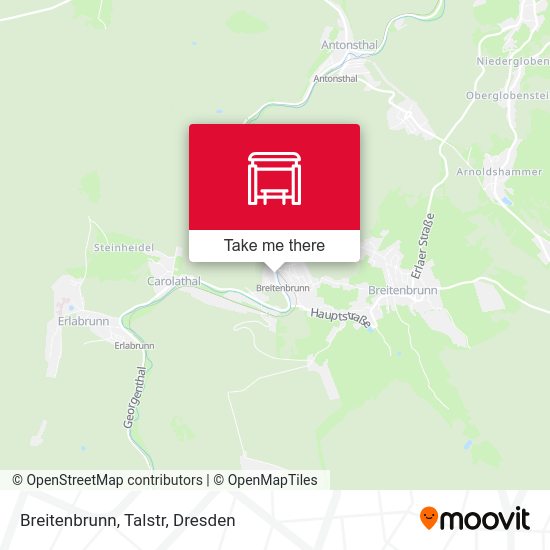 Карта Breitenbrunn, Talstr