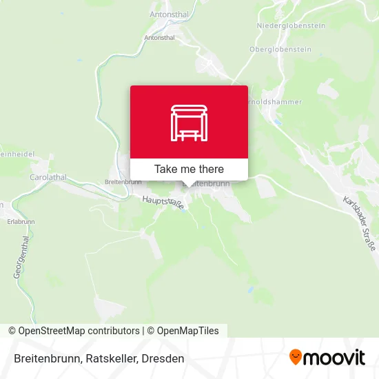 Карта Breitenbrunn, Ratskeller