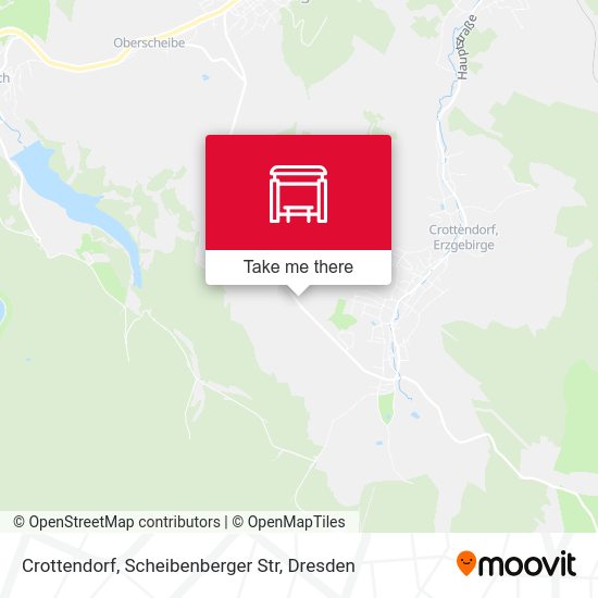 Карта Crottendorf, Scheibenberger Str
