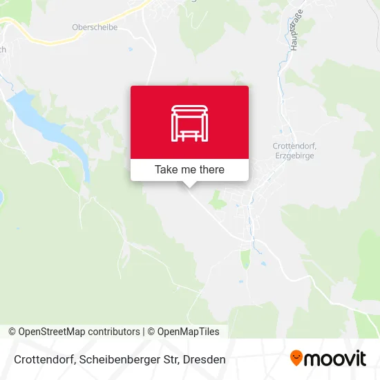 Карта Crottendorf, Scheibenberger Str