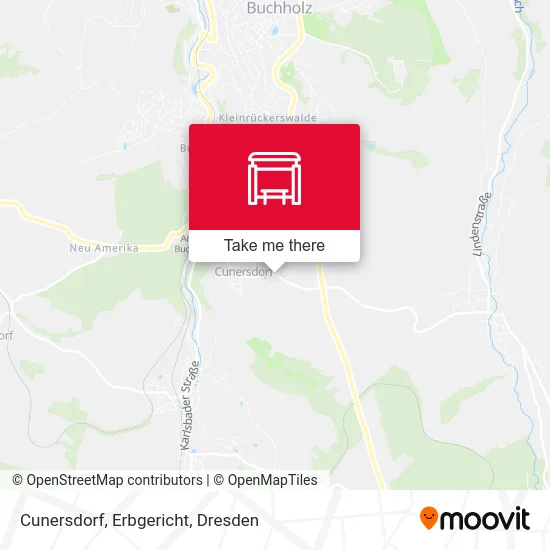 Карта Cunersdorf, Erbgericht