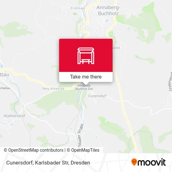 Карта Cunersdorf, Karlsbader Str