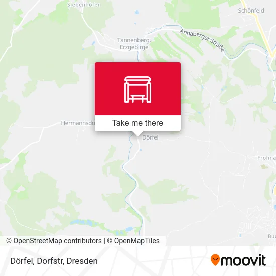 Карта Dörfel, Dorfstr