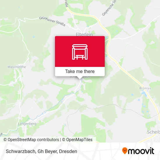 Карта Schwarzbach, Gh Beyer