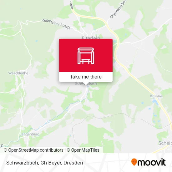 Карта Schwarzbach, Gh Beyer