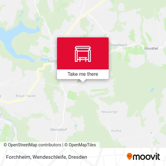 Карта Forchheim, Wendeschleife