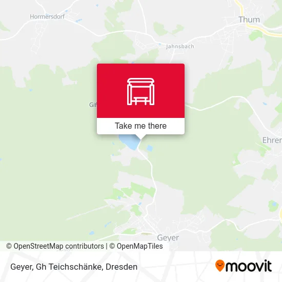 Карта Geyer, Gh Teichschänke