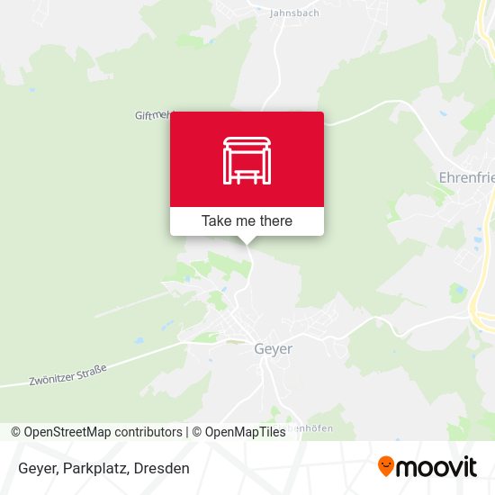 Карта Geyer, Parkplatz