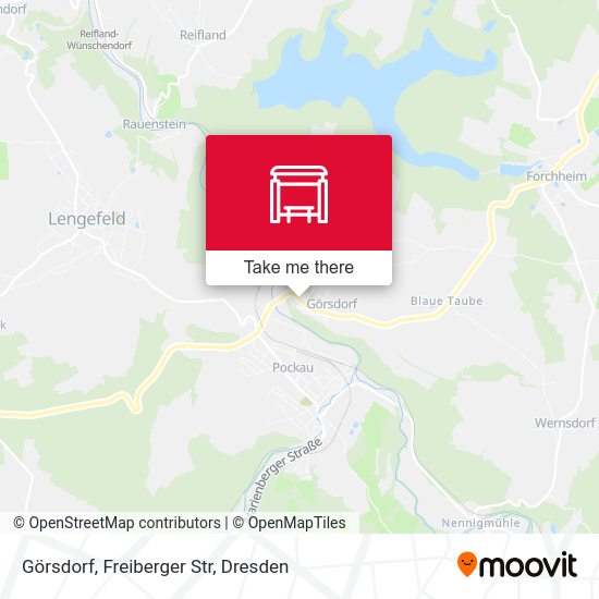 Карта Görsdorf, Freiberger Str