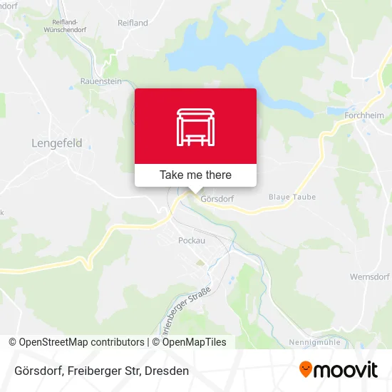 Карта Görsdorf, Freiberger Str