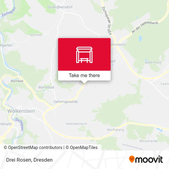 Карта Drei Rosen