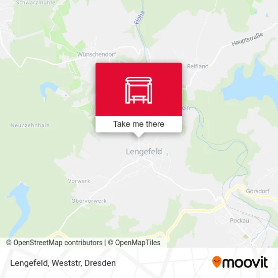 Карта Lengefeld, Weststr