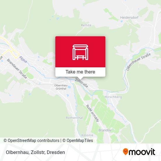 Карта Olbernhau, Zollstr
