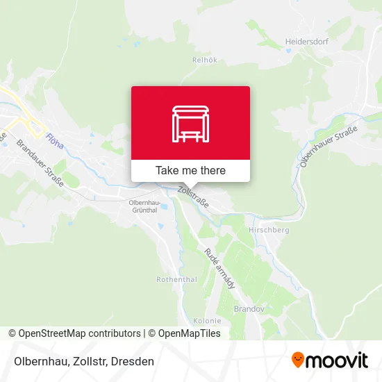Карта Olbernhau, Zollstr