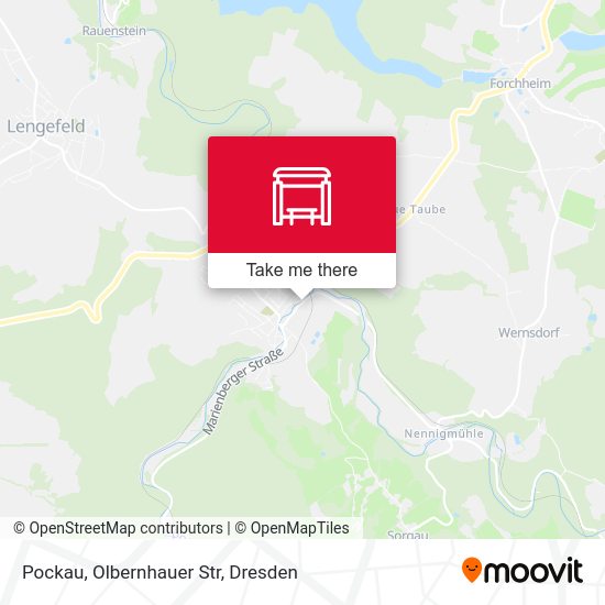 Карта Pockau, Olbernhauer Str