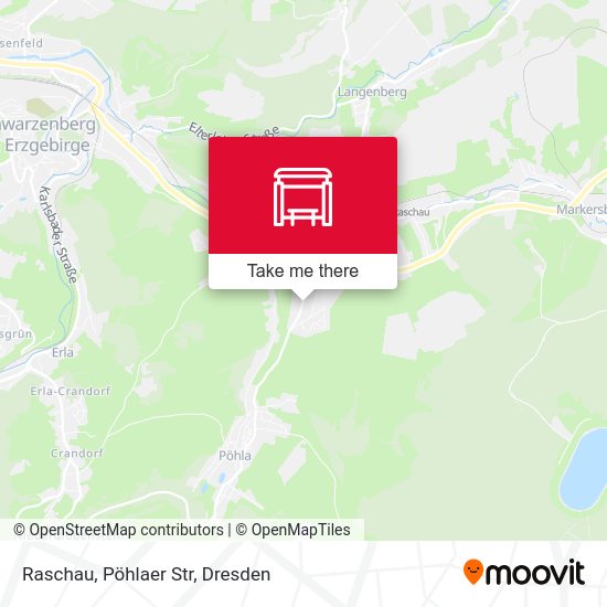 Карта Raschau, Pöhlaer Str