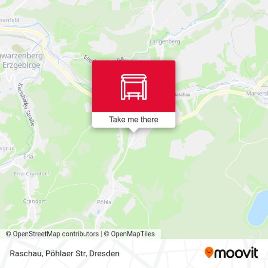 Карта Raschau, Pöhlaer Str