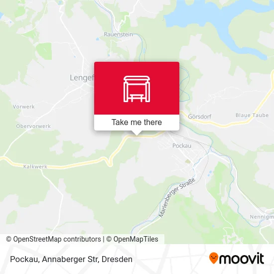 Карта Pockau, Annaberger Str