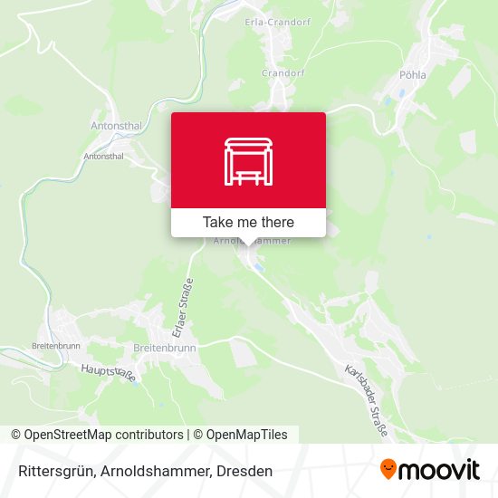 Карта Rittersgrün, Arnoldshammer