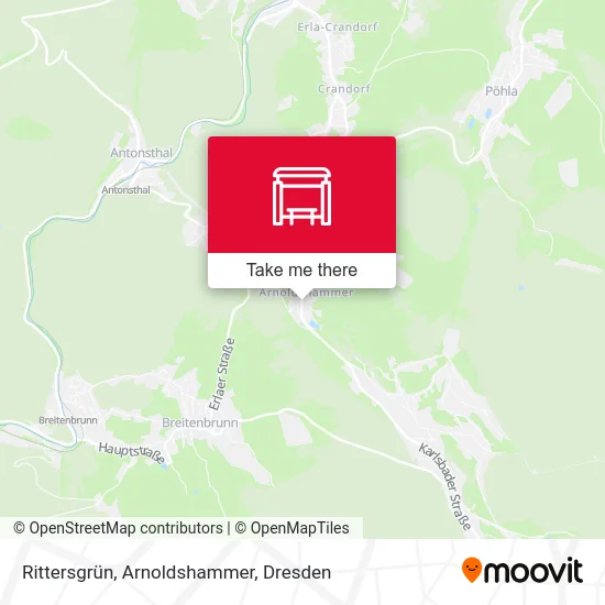 Карта Rittersgrün, Arnoldshammer