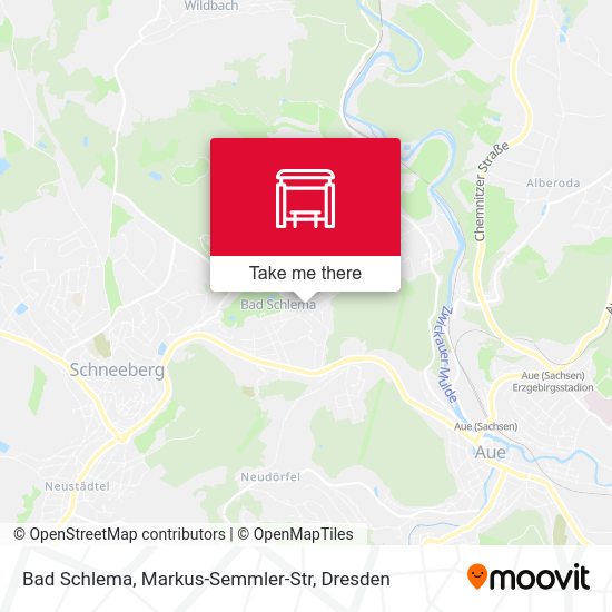 Карта Bad Schlema, Markus-Semmler-Str