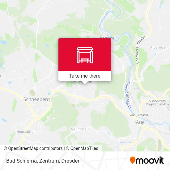 Карта Bad Schlema, Zentrum