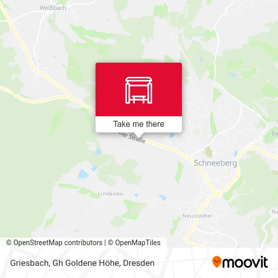 Карта Griesbach, Gh Goldene Höhe