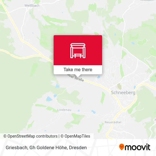 Карта Griesbach, Gh Goldene Höhe