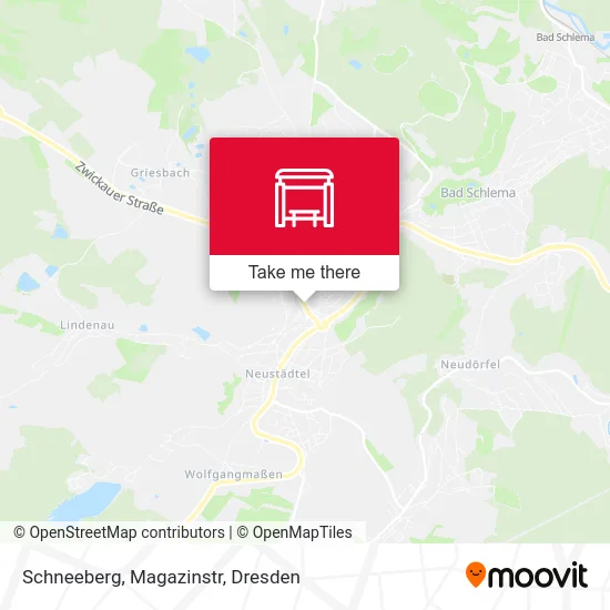 Карта Schneeberg, Magazinstr