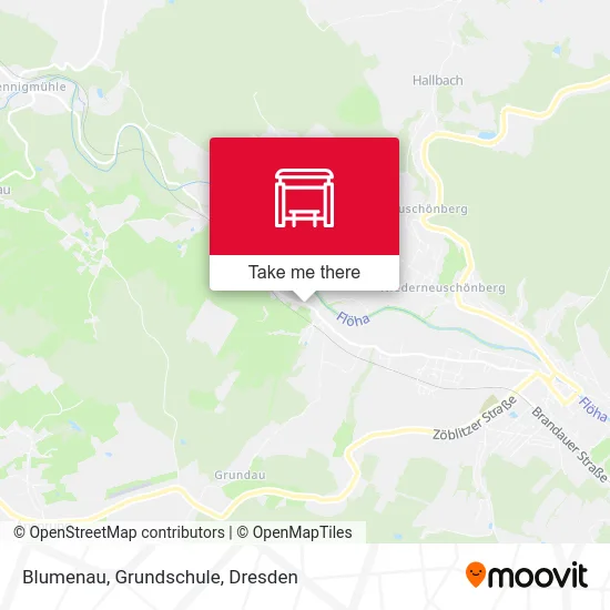 Карта Blumenau, Grundschule