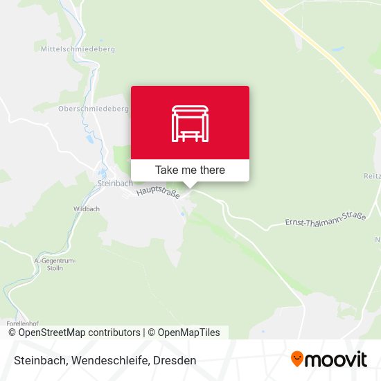 Карта Steinbach, Wendeschleife