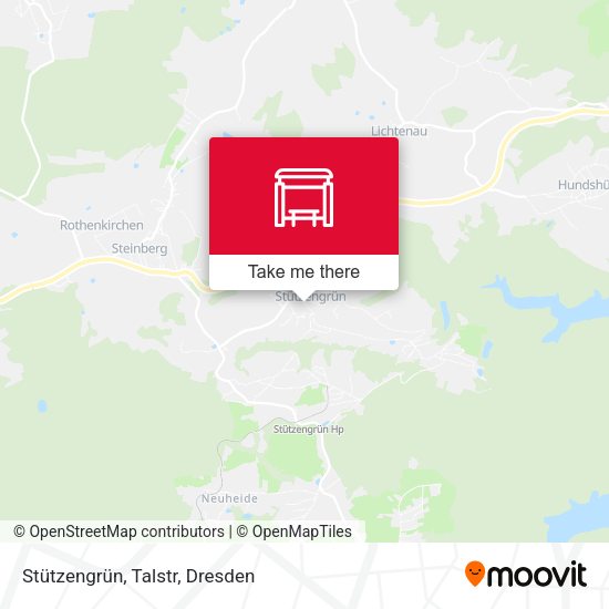 Карта Stützengrün, Talstr