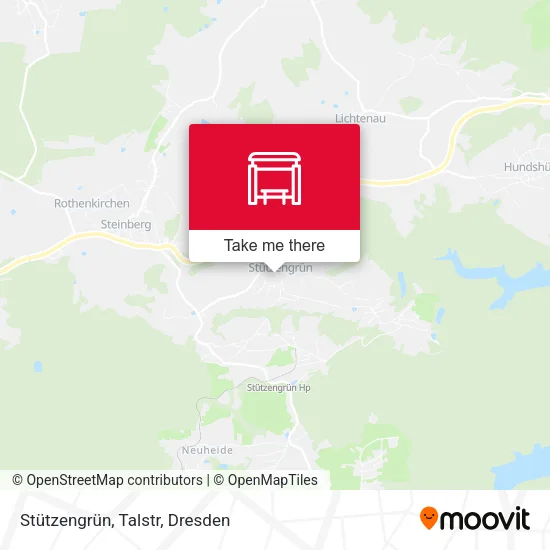 Карта Stützengrün, Talstr