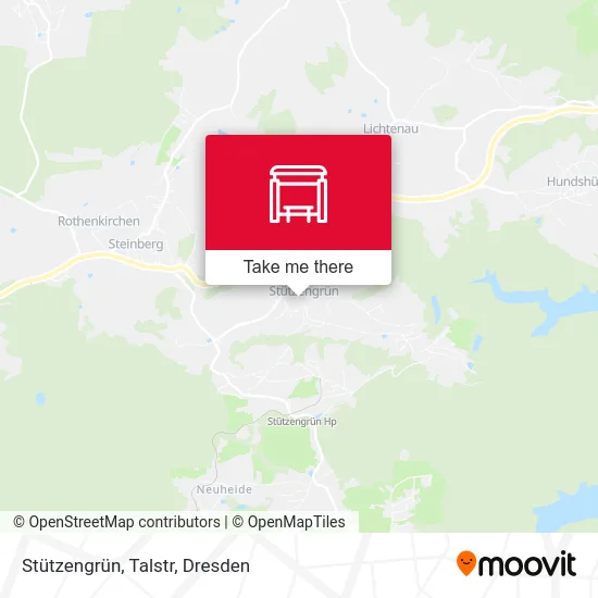 Карта Stützengrün, Talstr