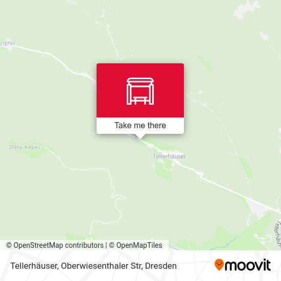 Карта Tellerhäuser, Oberwiesenthaler Str
