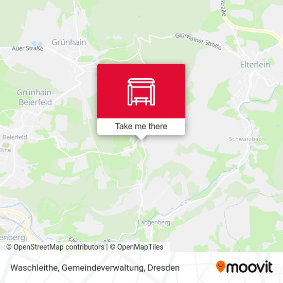 Карта Waschleithe, Gemeindeverwaltung